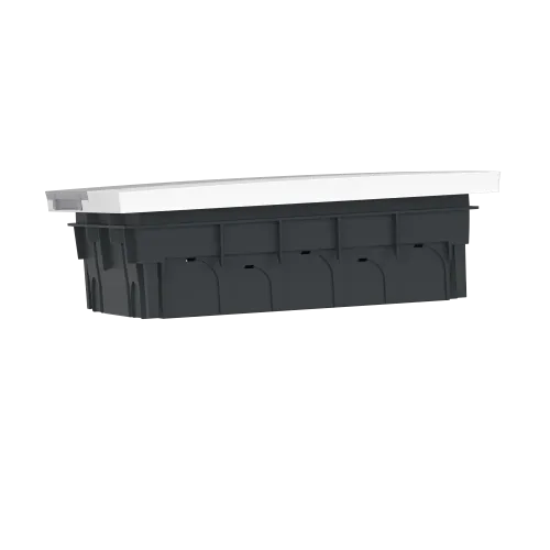 Щит 12 модулей встраиваемый, дымчатая дверь MIP22112T Schneider