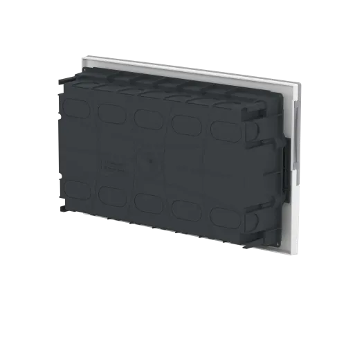 Щит MINI PRAGMA 18 модулей встраиваемый, дымчатая дверь MIP22118T