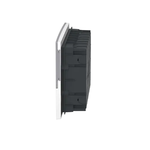Щит MINI PRAGMA 18 модулей встраиваемый, дымчатая дверь MIP22118T