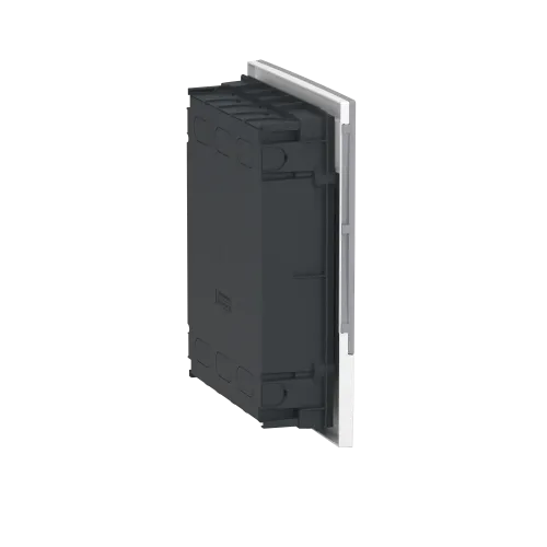 Щит MINI PRAGMA 24 модуля встраиваемый, дымчатая дверь MIP22212T