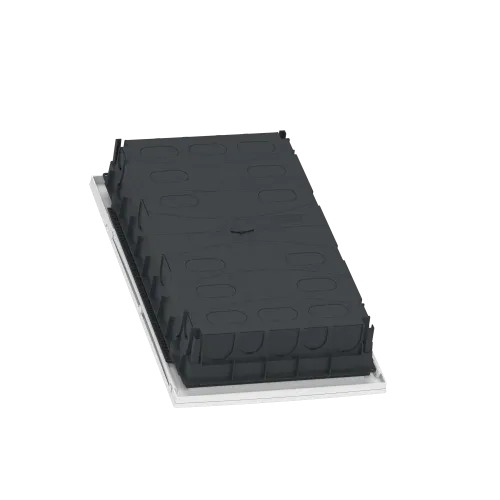 Щит для мультимедийных устройств на 3 ряда, Mini Pragma MIP312FU Schneider
