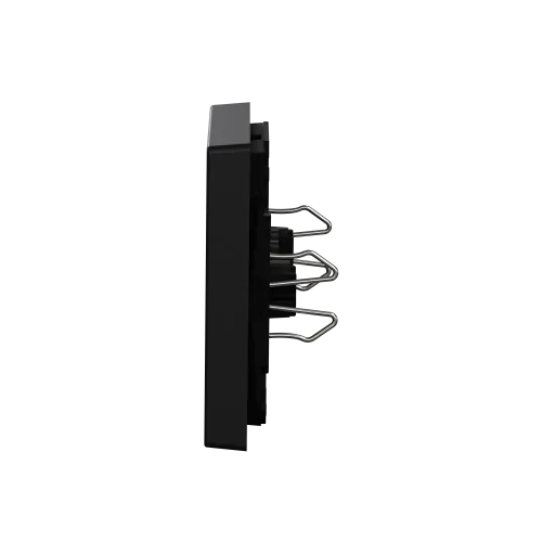 Клавиша, Merten System M, Ocean Plastic, матовый чёрный MEG3300-0403