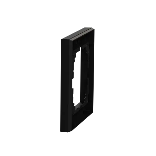 Рамка M-Pure, Ocean Plastic, 1 пост, матовый чёрный MEG4010-3603