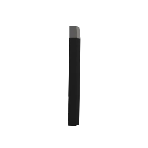 Рамка M-Pure, Ocean Plastic, 1 пост, матовый чёрный MEG4010-3603