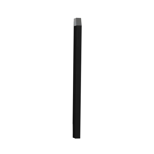 Рамка M-Pure, Ocean Plastic, 2 поста, матовый чёрный MEG4020-3603