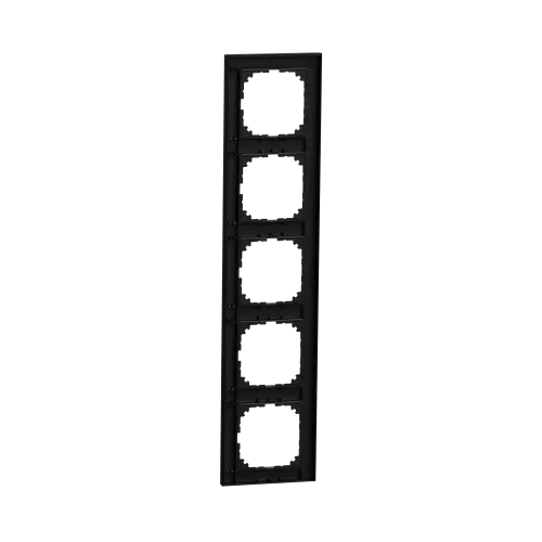 Рамка M-Pure, 5 постов, матовый чёрный MEG4050-3603