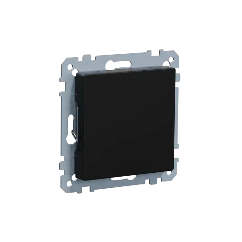 Заглушка, Merten System M, матовый чёрный MEG4075-0403
