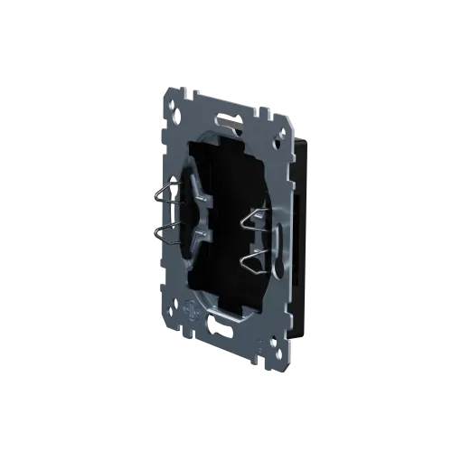 Заглушка, Merten System M, матовый чёрный MEG4075-0403