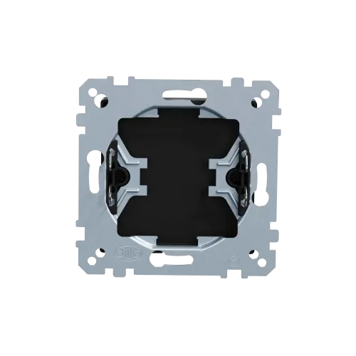 Заглушка, Merten System M, матовый чёрный MEG4075-0403