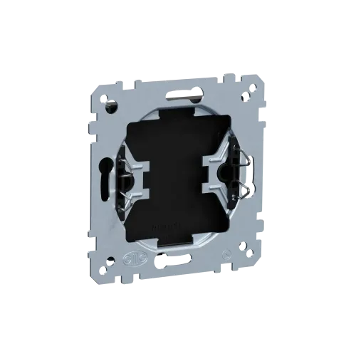 Заглушка, Merten System M, матовый чёрный MEG4075-0403