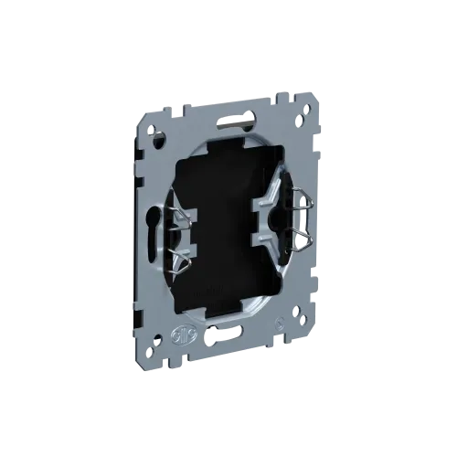 Заглушка, Merten System M, матовый чёрный MEG4075-0403