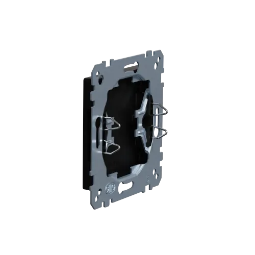 Заглушка, Merten System M, матовый чёрный MEG4075-0403