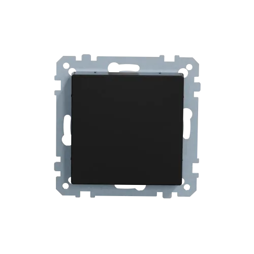 Заглушка, Merten System M, матовый чёрный MEG4075-0403