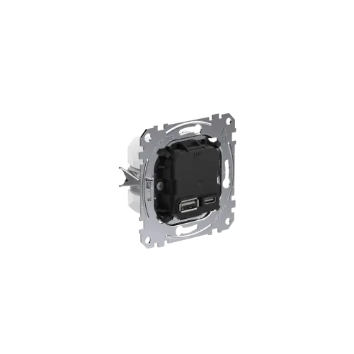USB-розетка тип A+C, 45Вт, с поддержкой PD MEG4366-0120