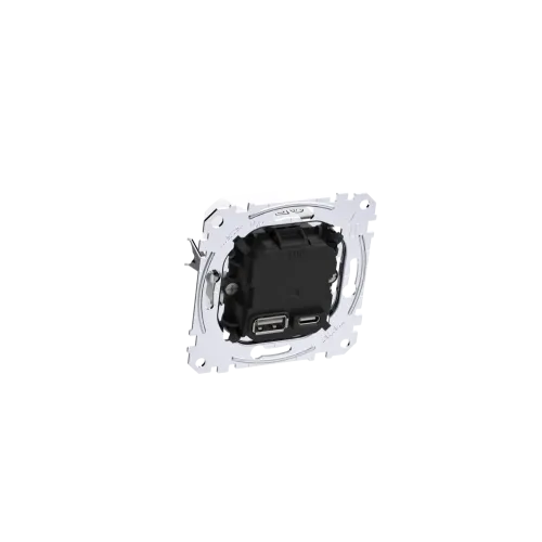 USB-розетка тип A+C, 45Вт, с поддержкой PD MEG4366-0120