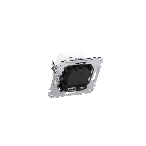 USB-розетка тип A+C, 45Вт, с поддержкой PD MEG4366-0120