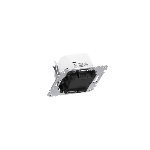 USB-розетка тип A+C, 45Вт, с поддержкой PD MEG4366-0120