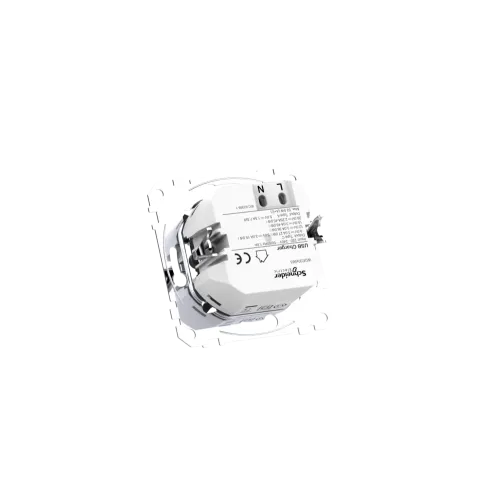 USB-розетка тип A+C, 45Вт, с поддержкой PD MEG4366-0120