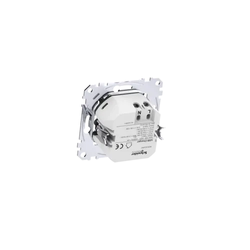 USB-розетка тип A+C, 45Вт, с поддержкой PD MEG4366-0120