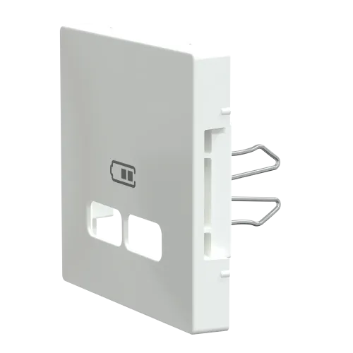 Накладка USB розетки, активный белый, Merten MTN4367-0325