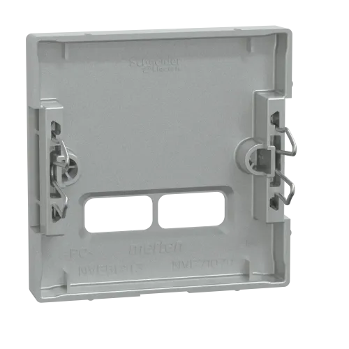 Накладка USB розетки, алюминий, Merten MTN4367-0460