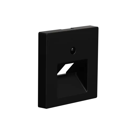 Центральная плата для розетки RJ45, 1 пост, Merten System M, матовый чёрный MEG4521-0403
