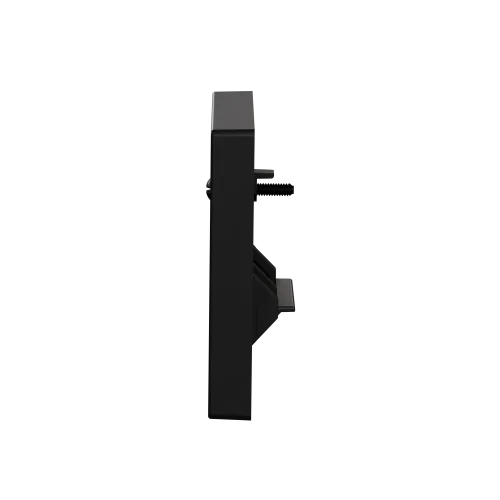 Центральная плата для розетки RJ45, 2 поста, Merten System M, матовый чёрный MEG4522-0403