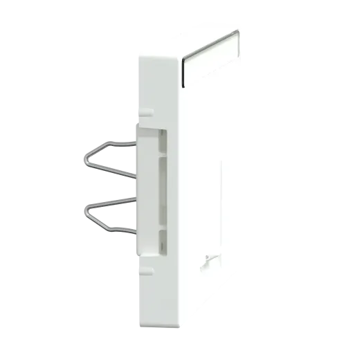 Накладка компьютерной розетки RJ45, одинарная, активный белый, Merten MTN469825