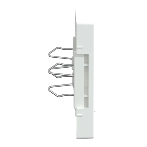 Накладка компьютерной розетки RJ45, двойная, активный белый, Merten MTN469925