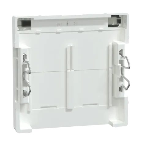 Накладка компьютерной розетки RJ45, двойная, активный белый, Merten MTN469925