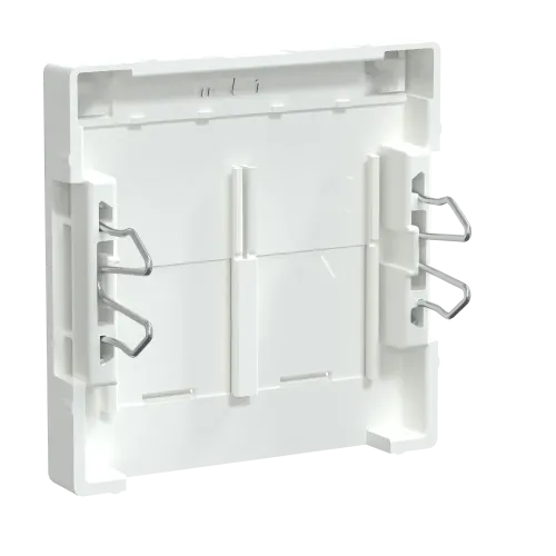 Накладка компьютерной розетки RJ45, двойная, активный белый, Merten MTN469925