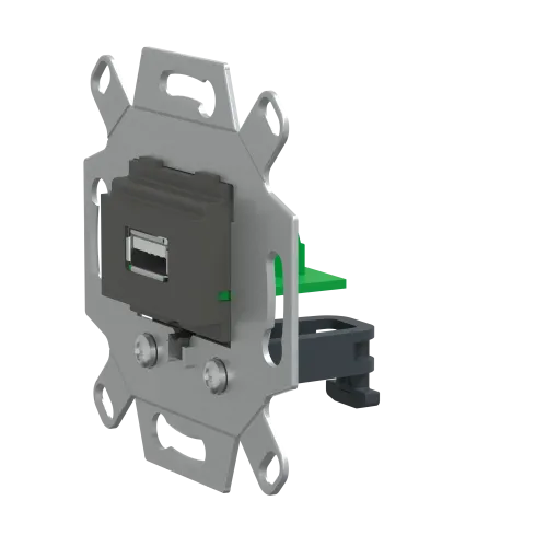 Розетка USB 2.0 для передачи данных, Merten MTN4581-0000