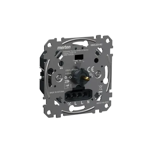 Механизм поворотного LED-диммера 230В, 0–370Вт, тип RC MEG5146-0000