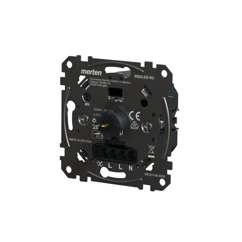Механизм поворотного LED-диммера 230В, 0–370Вт, тип RC MEG5146-0000