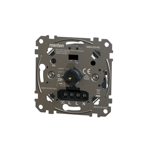 Механизм поворотного LED-диммера 230В, 0–370Вт, тип RC MEG5146-0000