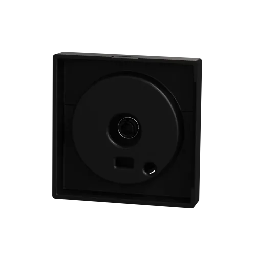 Центральная плата поворотного диммера, Merten System M, матовый чёрный MEG5250-0403