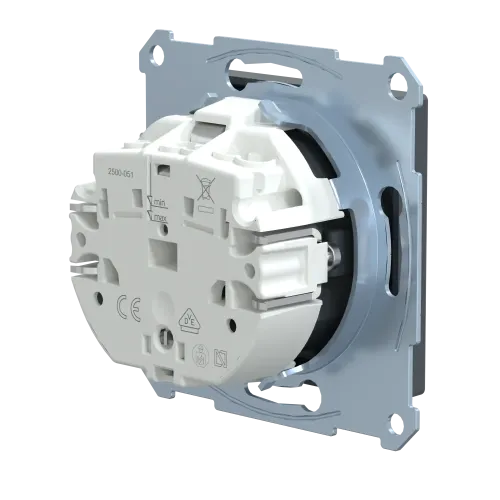Механизм розетки SM SCHUKO с заземлением, антрацит MTN2300-0414