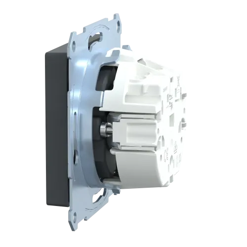 Механизм розетки SM SCHUKO с заземлением, антрацит MTN2300-0414