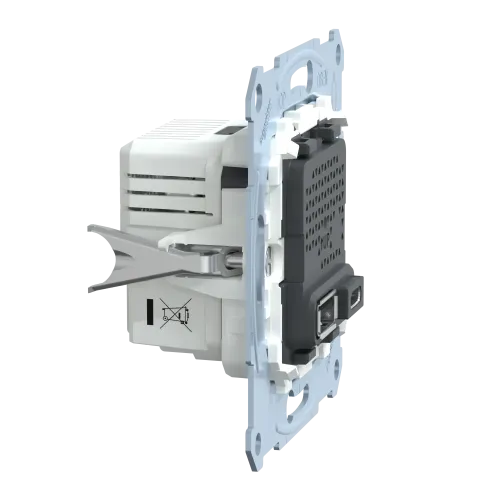 Механизм USB-зарядки Merten, A+C, 2,4А MTN4366-0110