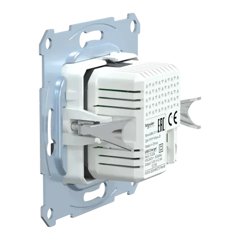 Механизм USB-зарядки Merten, A+C, 2,4А MTN4366-0110