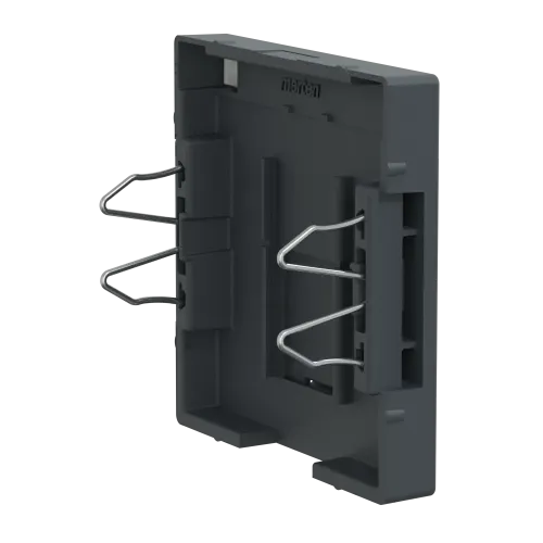 Накладка компьютерной розетки RJ45, одинарная, антрацит, Merten MTN465814