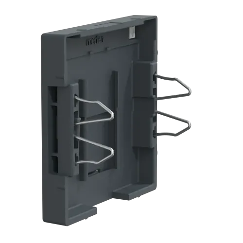 Накладка компьютерной розетки RJ45, одинарная, антрацит, Merten MTN465814