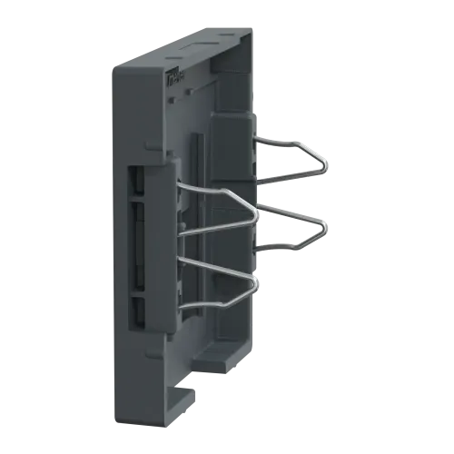 Накладка компьютерной розетки RJ45, одинарная, антрацит, Merten MTN465814