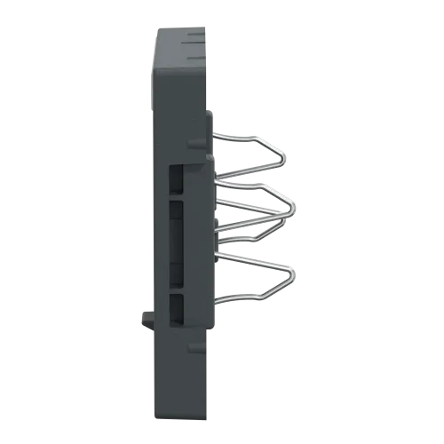 Накладка компьютерной розетки RJ45, одинарная, антрацит, Merten MTN465814