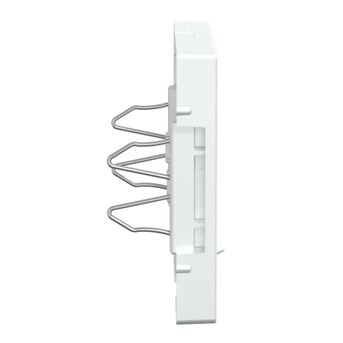 Накладка компьютерной розетки RJ45, одинарная, алюминий, Merten MTN465860
