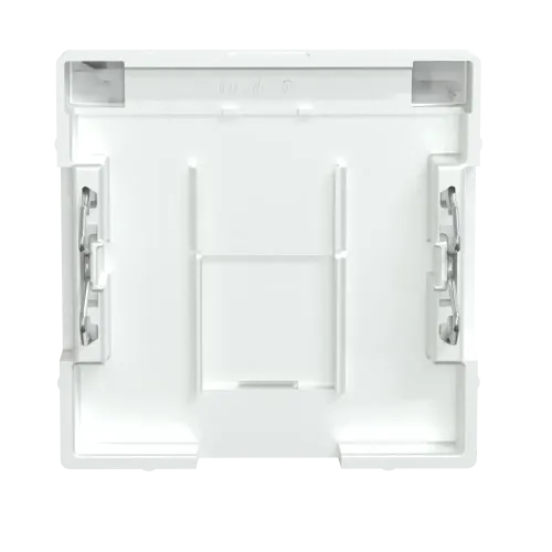 Накладка компьютерной розетки RJ45, одинарная, алюминий, Merten MTN465860