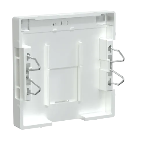 Накладка компьютерной розетки RJ45, одинарная, алюминий, Merten MTN465860