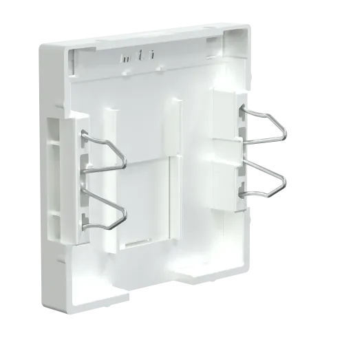 Накладка компьютерной розетки RJ45, одинарная, алюминий, Merten MTN465860