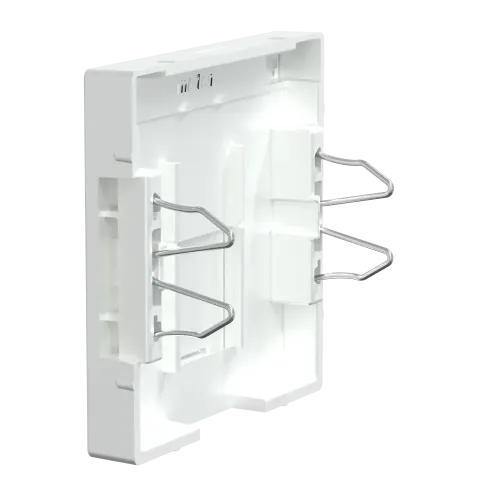 Накладка компьютерной розетки RJ45, одинарная, алюминий, Merten MTN465860