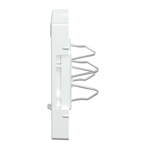 Накладка компьютерной розетки RJ45, одинарная, алюминий, Merten MTN465860